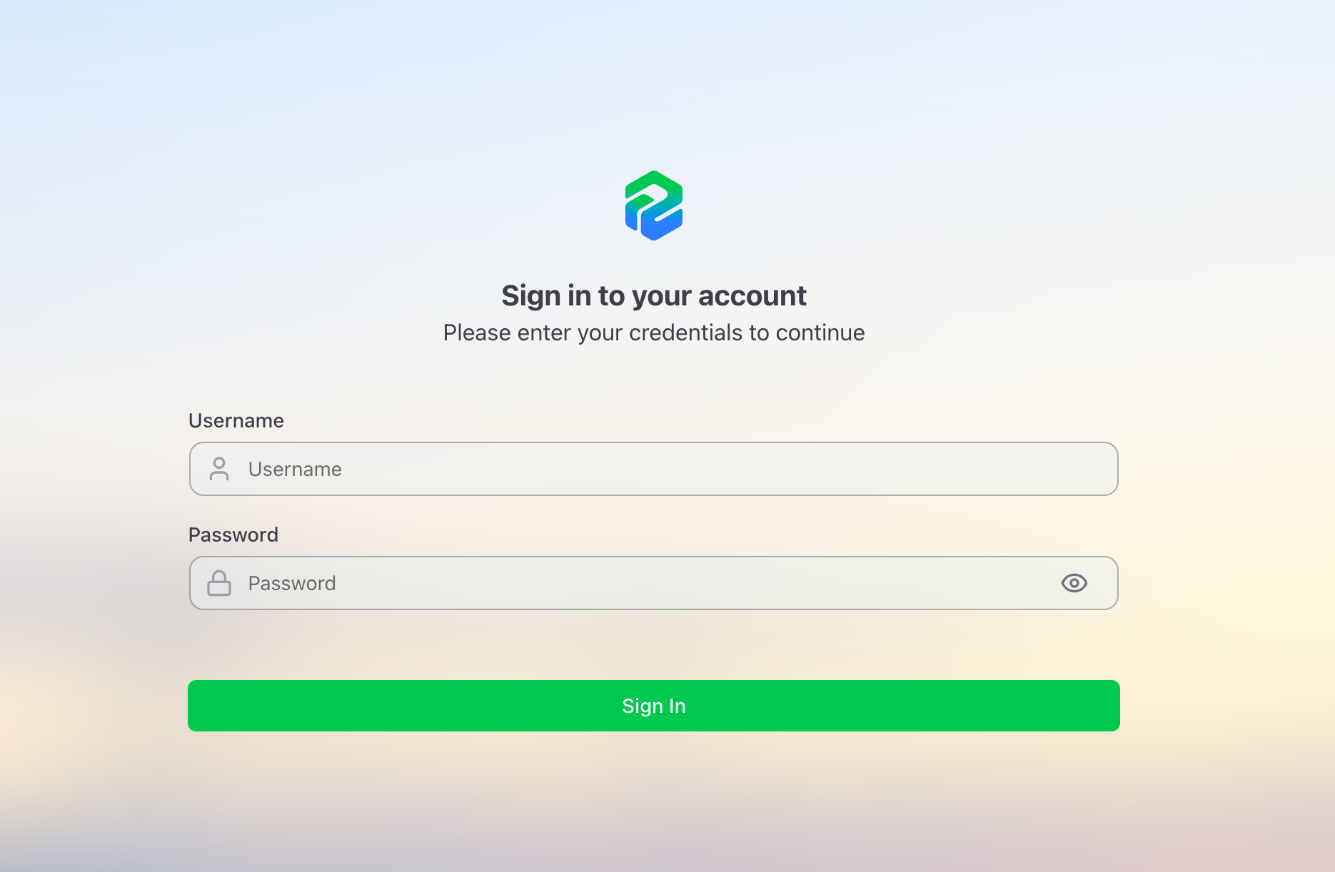 Login